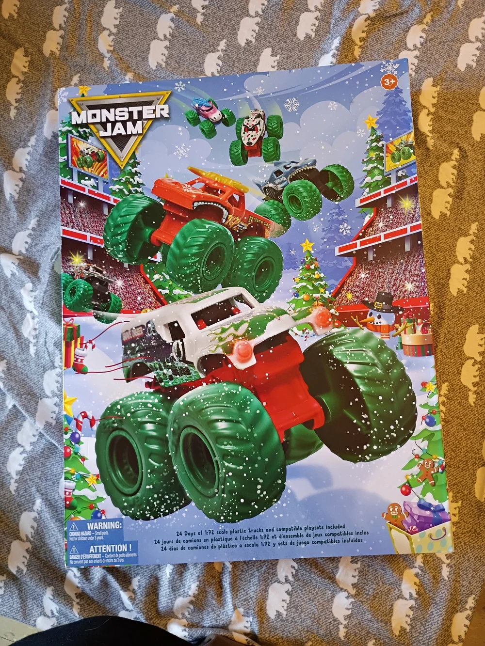 MONSTER JAM 2025 ADVENT CALENDAR PLAYSET